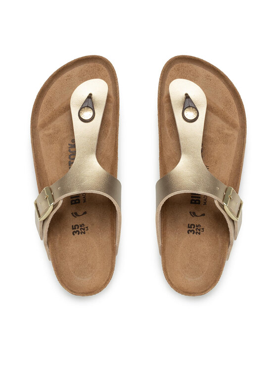 Birkenstock Japonki Gizeh Bs 1016109 Złoty