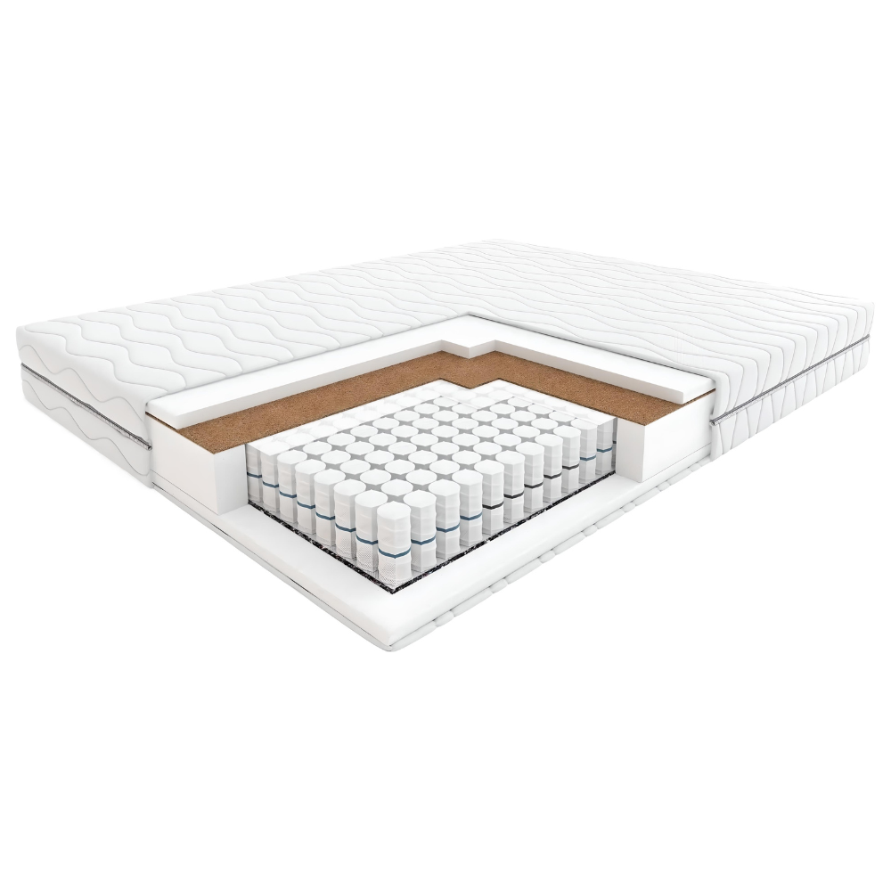 Wyprzedaż! Materac Hilding Fandango Medicover 160x200x21 160x200 cm kieszeniowy H5 bardzo twardy