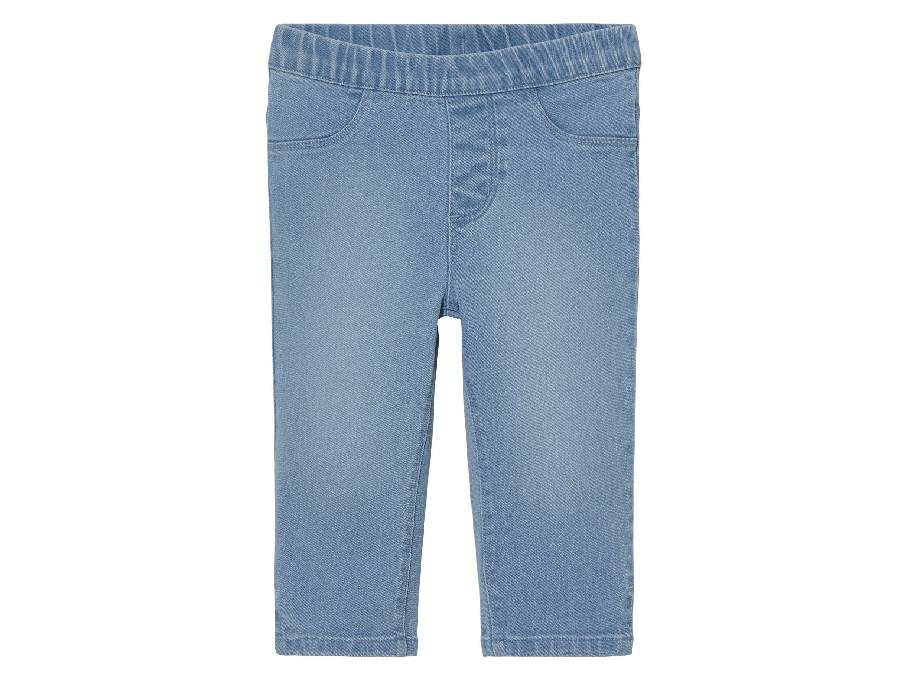 lupilu® Jegginsy capri dziecięce z bawełną (Jasnoniebieski, 110/116)