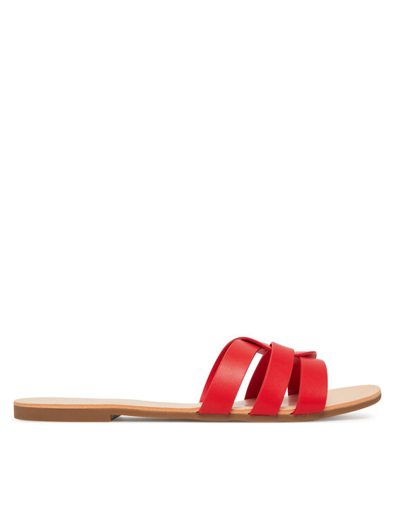 ONLY Shoes Klapki Onlfeli 4 15319426 Czerwony