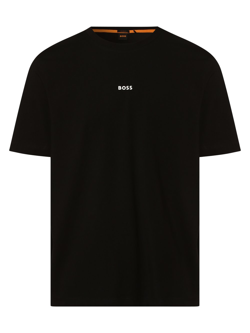 BOSS Orange T-shirt męski Mężczyźni Bawełna czarny, S