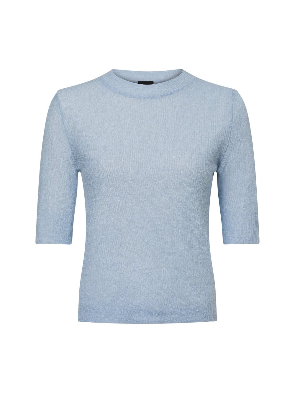 BOSS Damski sweter z dzianiny - Fusionana Kobiety Wełna niebieski, XL