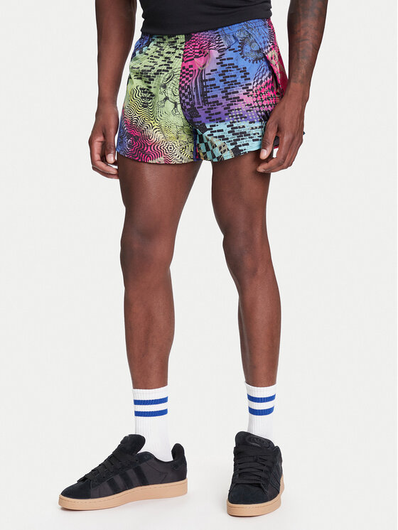 adidas Szorty sportowe Jeremy Scott JL7621 Kolorowy Slim Fit