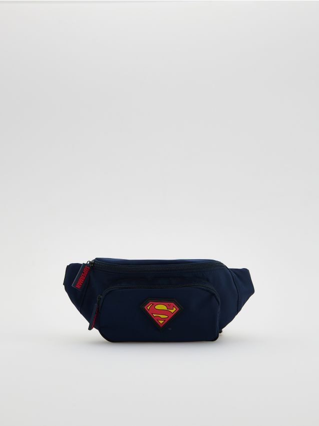 Reserved - Saszetka SUPERMAN™ - granatowy