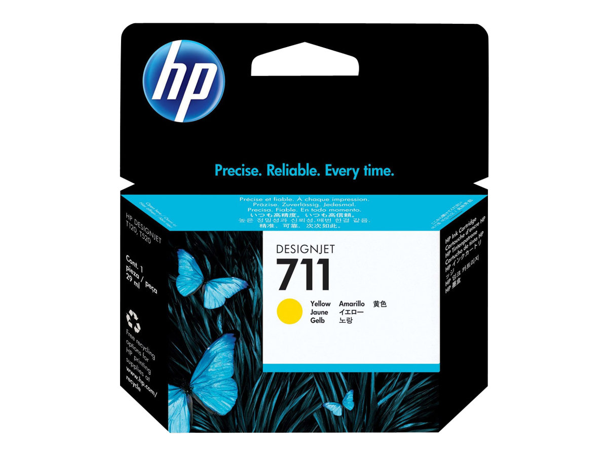 Wkład HP 711 Yellow CZ132A 29ml