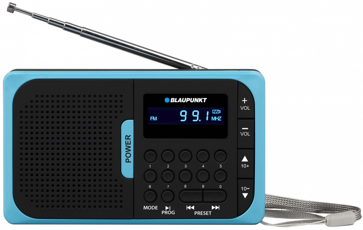 Radio przenośne Blaupunkt PR5BL Czarno-niebieskie