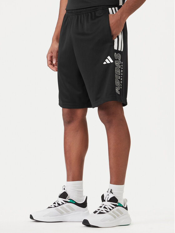 adidas Szorty sportowe Tiro Wordmark JC9409 Czarny Regular Fit