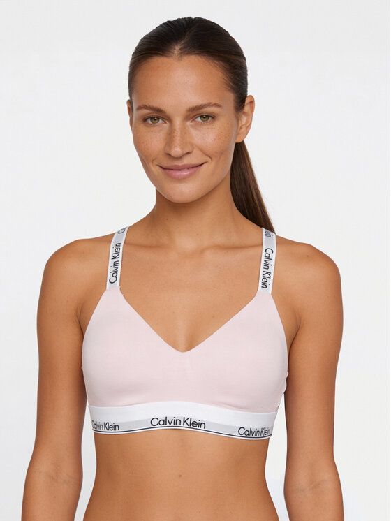 Calvin Klein Underwear Biustonosz braletka LV00QF8504 Różowy