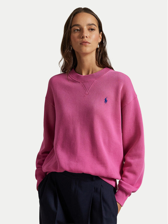 Polo Ralph Lauren Bluza 211971697505 Różowy Relaxed Fit