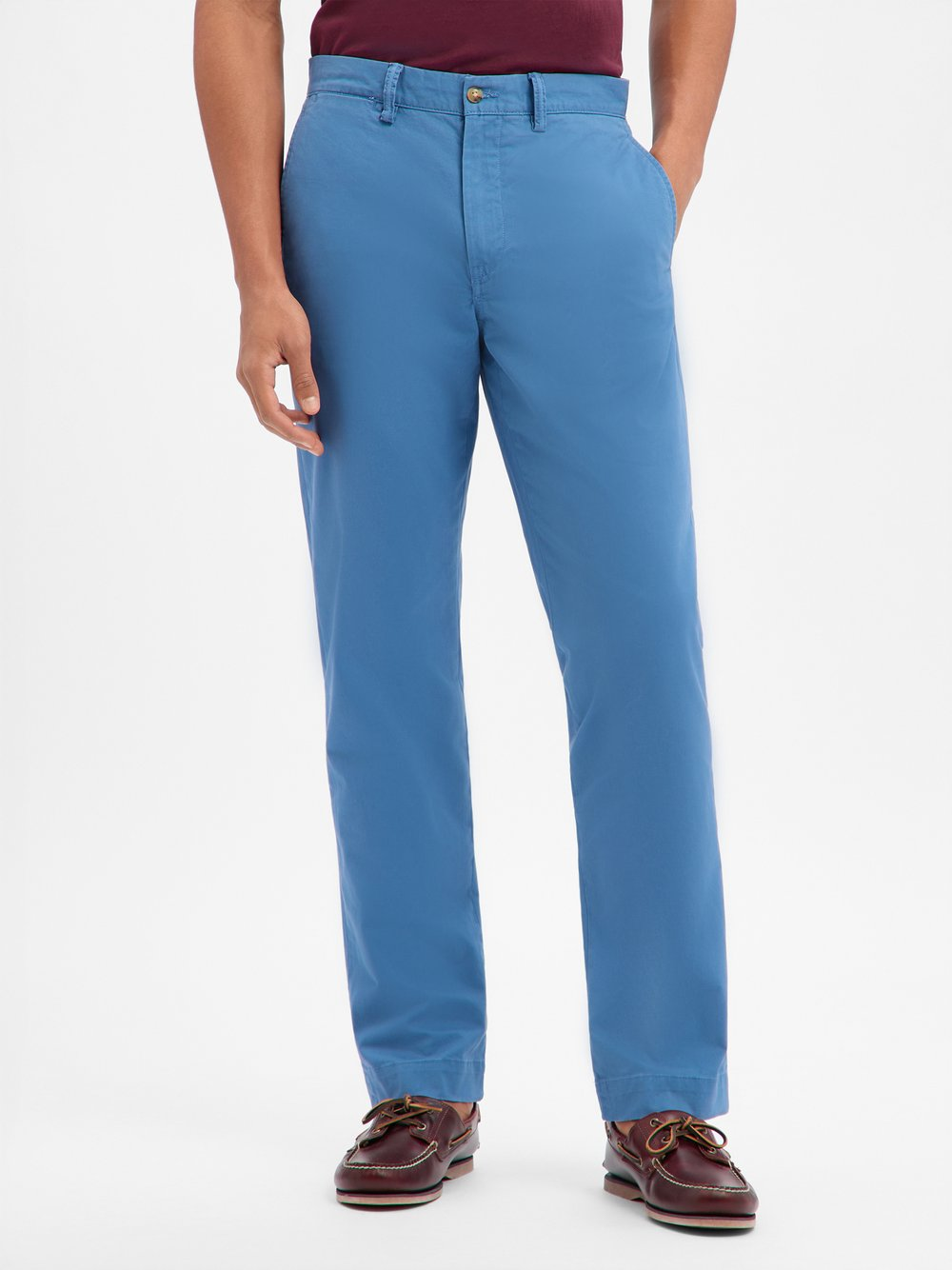 Polo Ralph Lauren Spodnie - Bedford Mężczyźni Bawełna niebieski, 33-32