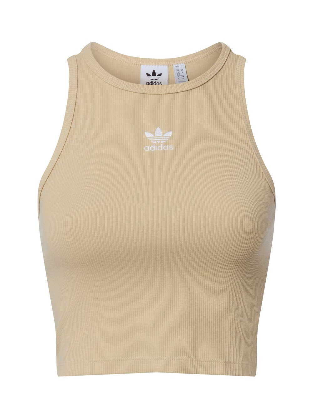 adidas Originals Top damski Kobiety Bawełna beżowy, XL