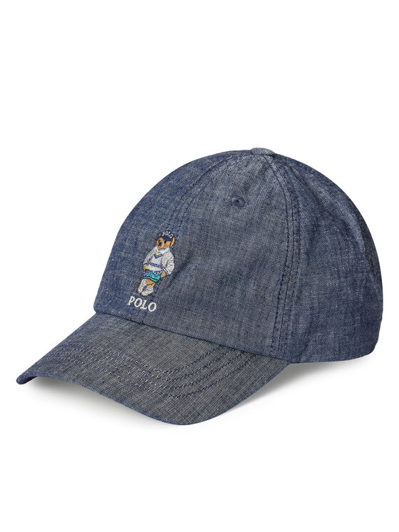 Polo Ralph Lauren Czapka z daszkiem 323971817001 Granatowy