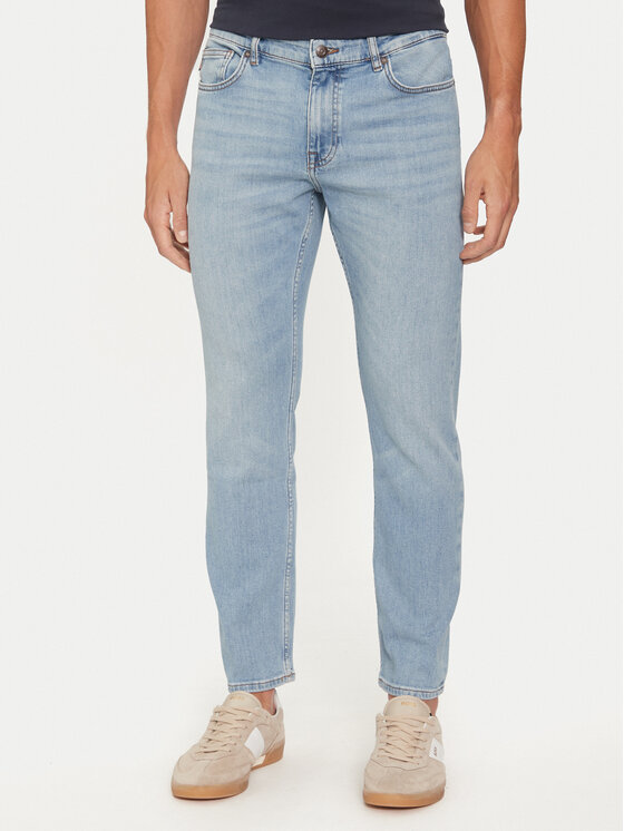 BOSS Jeansy Delaware 50524029 Niebieski jasny Slim Fit