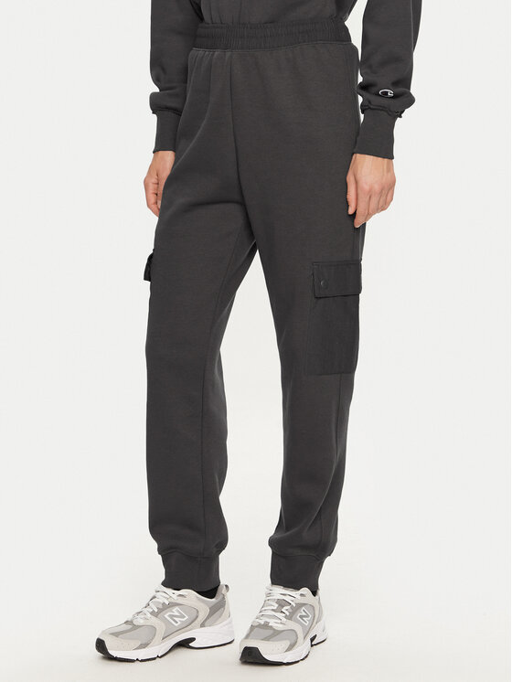 Champion Spodnie dresowe 117499 Szary Regular Fit