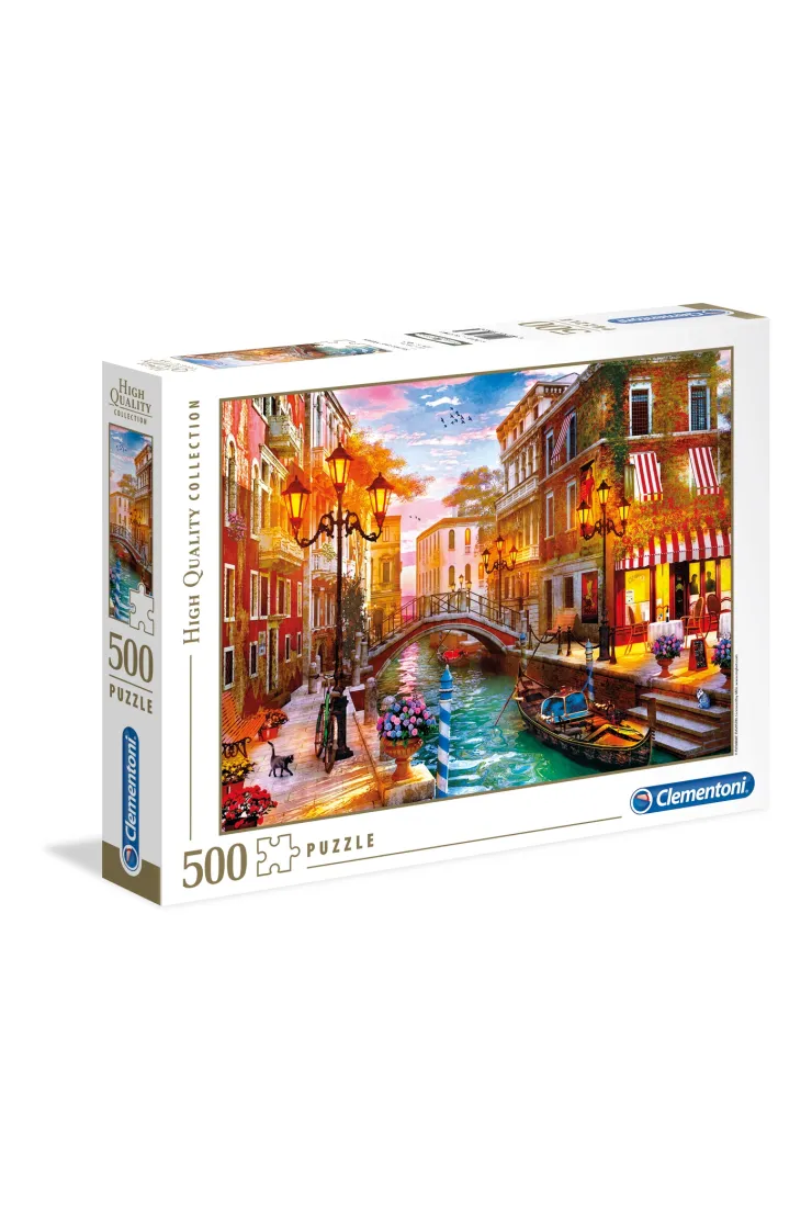 Puzzle 500 el. High Quality Collection. Sunset over Venice