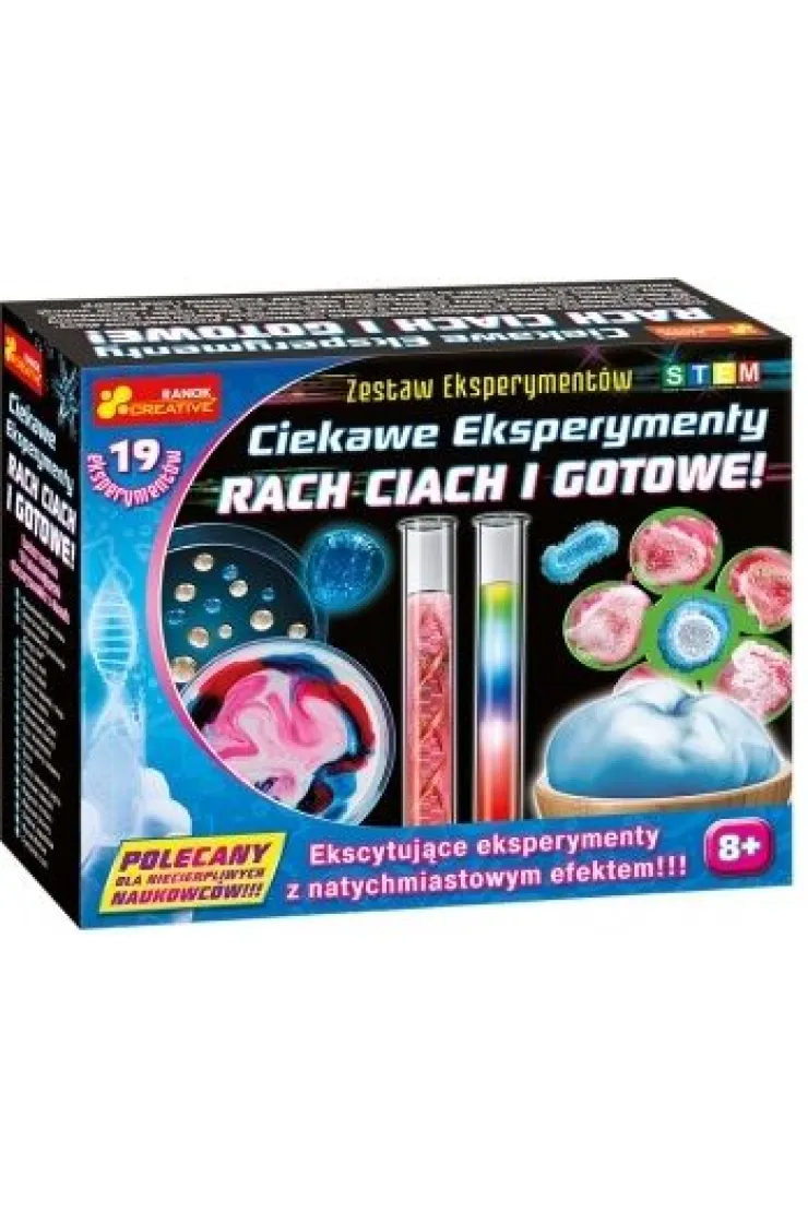Ciekawe eksperymenty rach ciach i gotowe