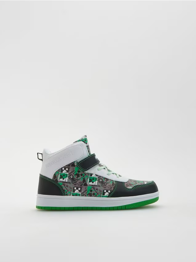 Reserved - Buty Minecraft - wielobarwny