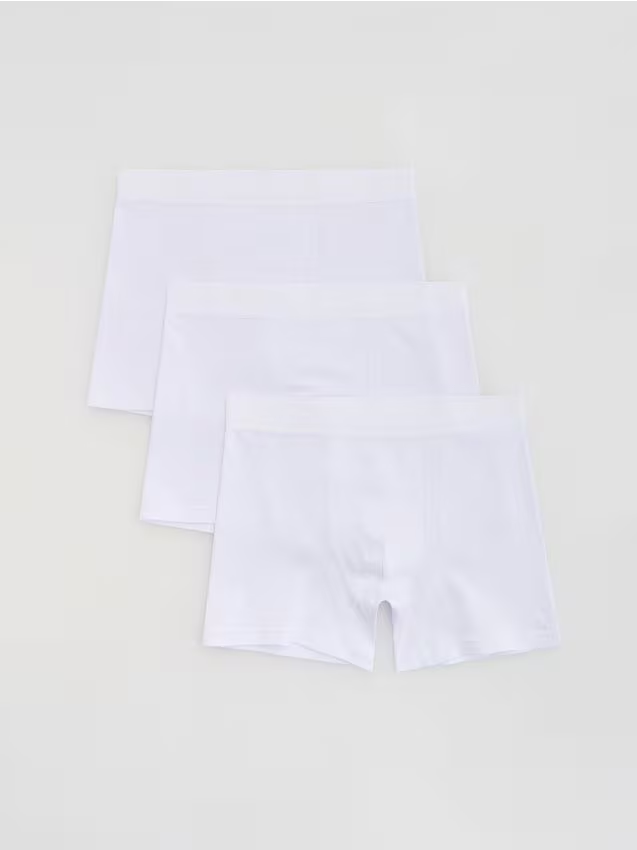 Reserved - 3 pack bokserek Long - biały
