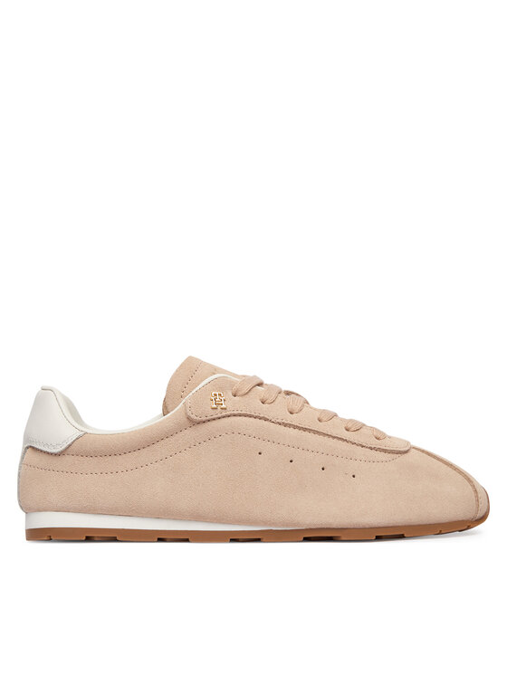 Tommy Hilfiger Sneakersy Th Bella Low Runner Suede FW0FW09189 Różowy