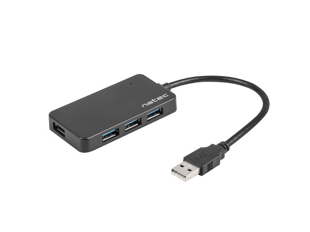 Koncentrator USB 4 porty Moth USB 3.0
