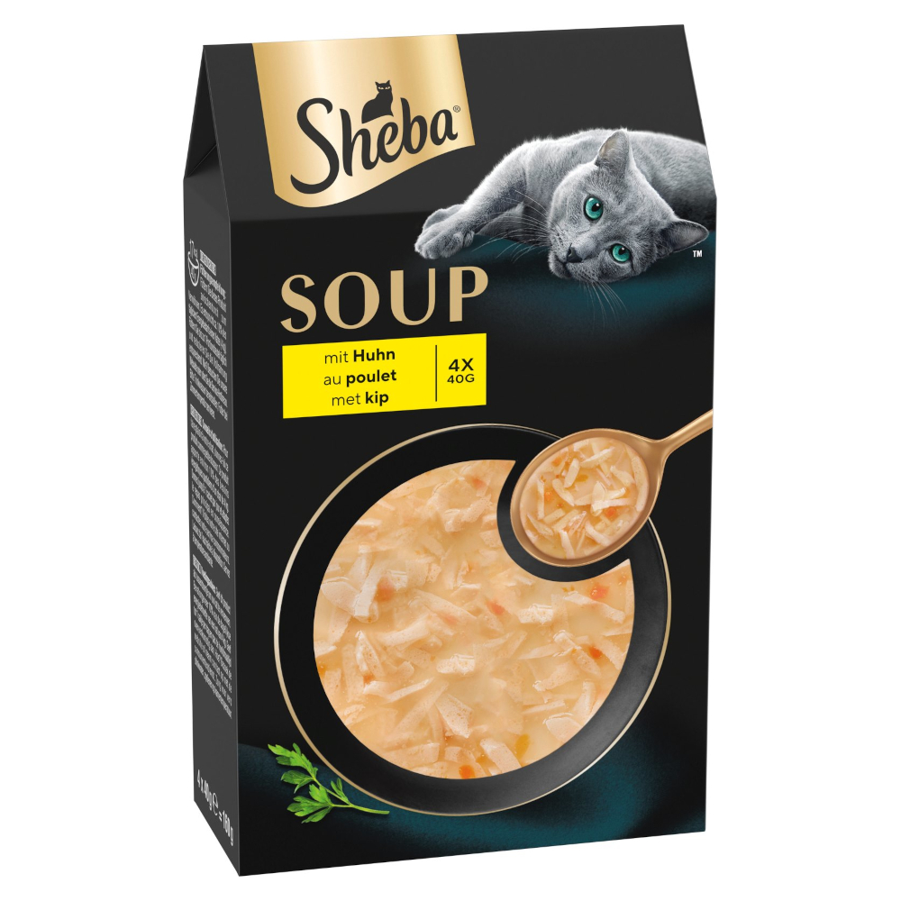 Korzystny pakiet Sheba Classic Soup, 80 x 40 g - Kurczak