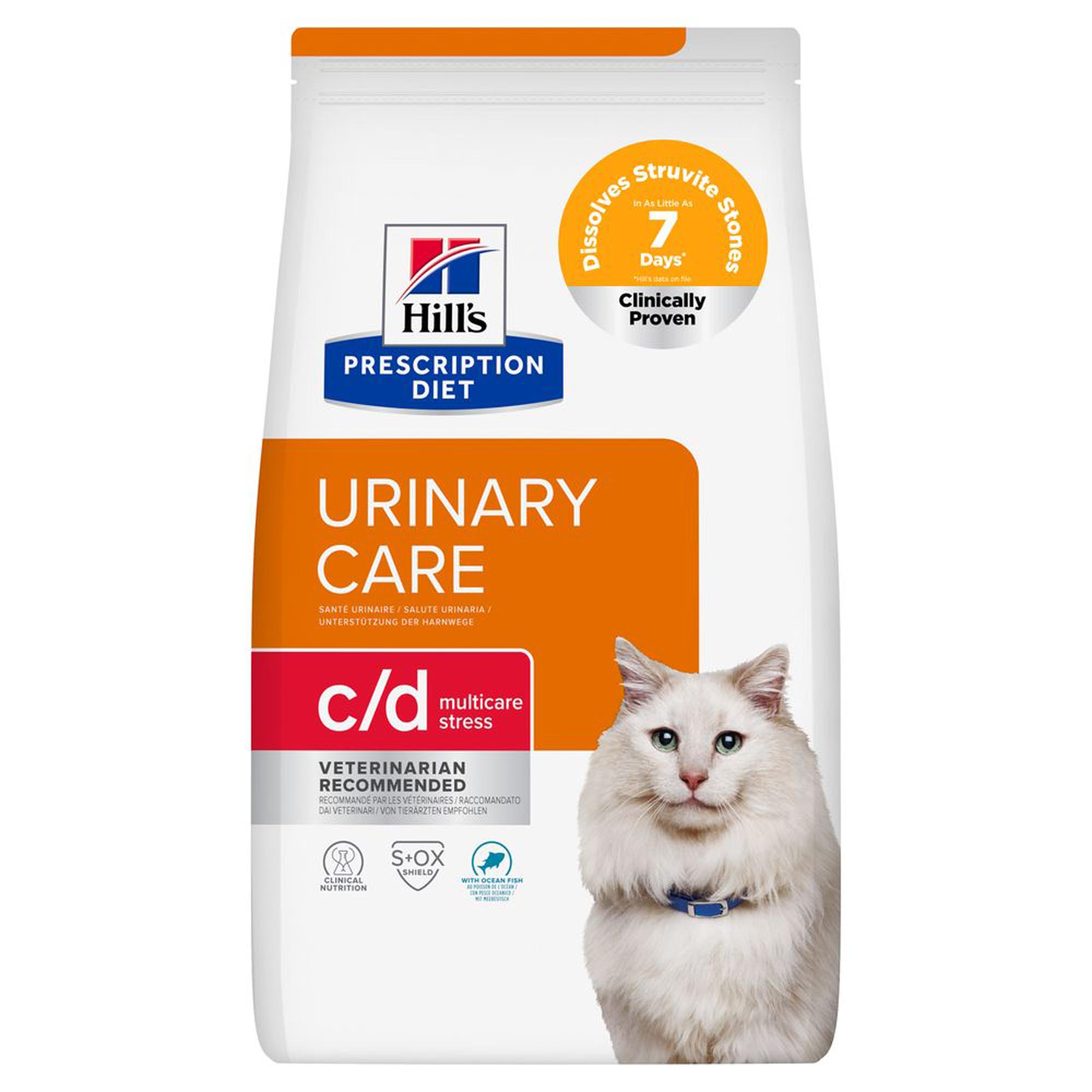 Hill's Prescription Diet c/d Multicare Stress Urinary Care z rybą morską - 2 x 8 kg