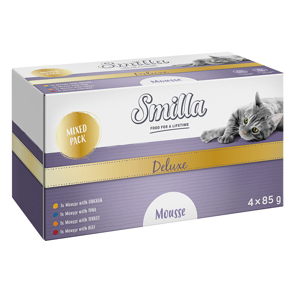 Smilla Deluxe w musie, 12 x 85 g - Pakiet mieszany