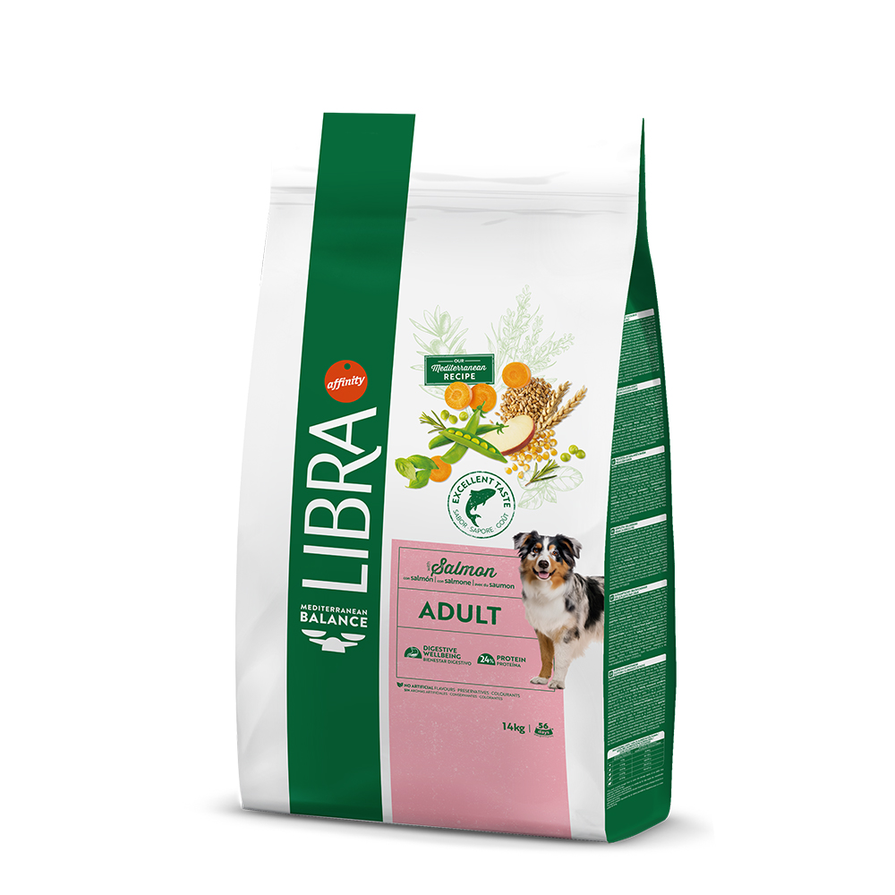 Affinity Libra Adult z łososiem karma dla psów - 2 x 14 kg - Pakiet oszczędnościowy