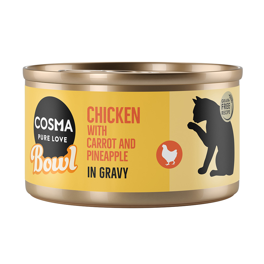 Megapakiet Cosma Bowl, 24 x 80 g - Pierś z kurczaka