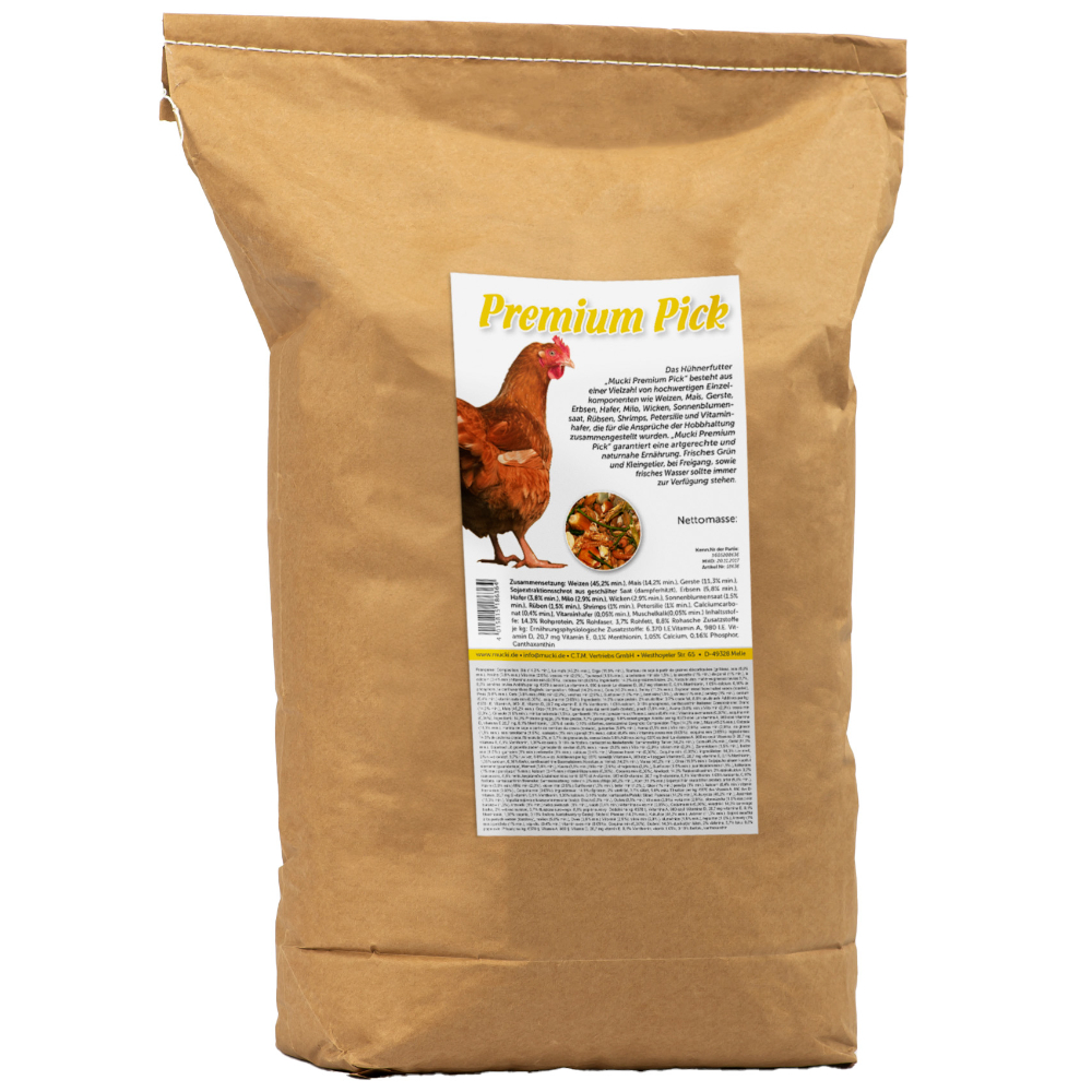 Mucki Premium Pick pokarm dla kur - 3,5 kg miniaturka