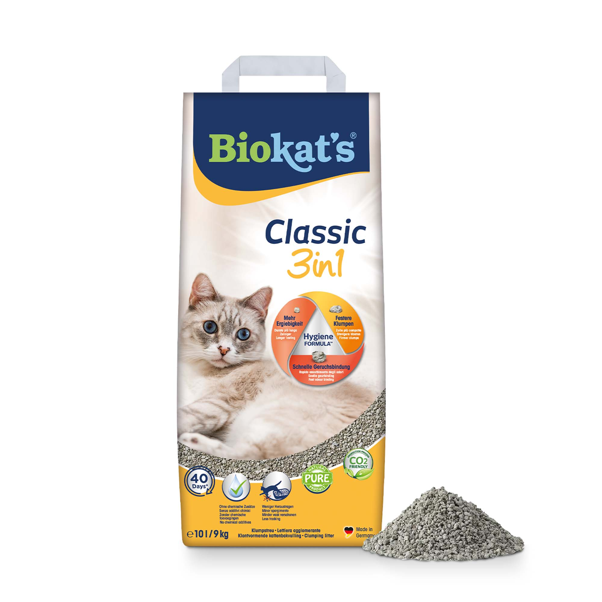 Biokat's Classic 3in1 bezzapachowy - 10 l miniaturka