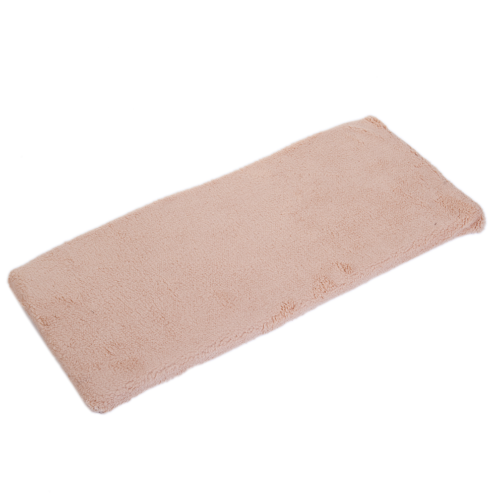 Legowisko dla kota na parapet Plush, beżowe - Dł. x szer. x wys.: 60 x 26 x 2 cm miniaturka