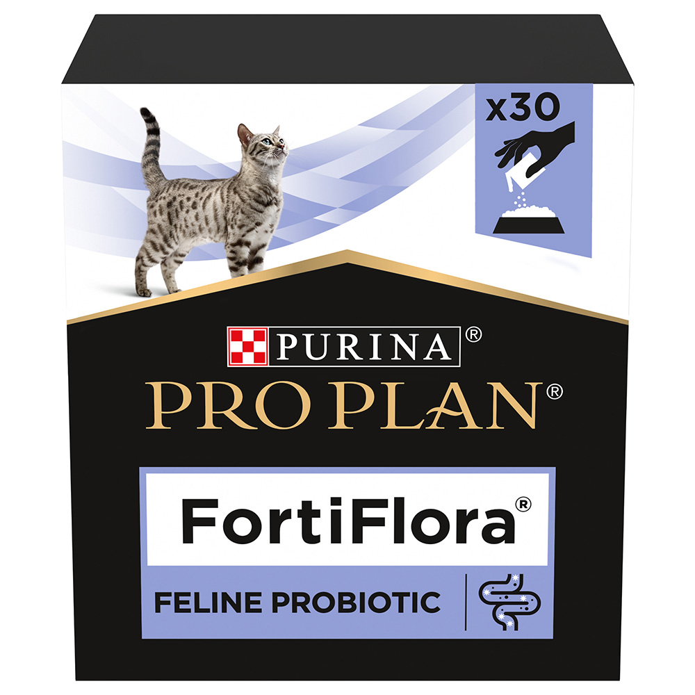 PURINA PRO PLAN Fortiflora Feline Probiotic - 2 x 30 x 1 g miniaturka