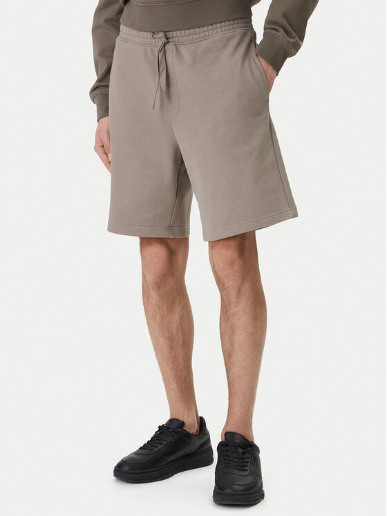 HUGO Szorty sportowe Dayono 50530696 Beżowy Relaxed Fit