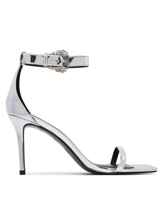 Versace Jeans Couture Sandały 80VA3S76 ZS406 Srebrny