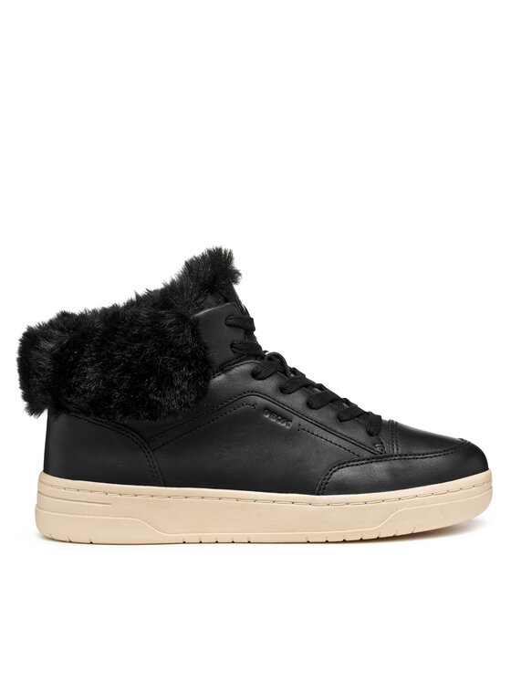 Geox Sneakersy D Sedral Court D564QC 00085 C9999 Czarny