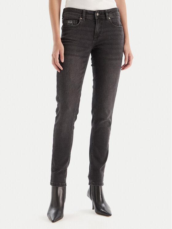 Versace Jeans Couture Jeansy 79HAB5K2 CDWRC Czarny Skinny Fit