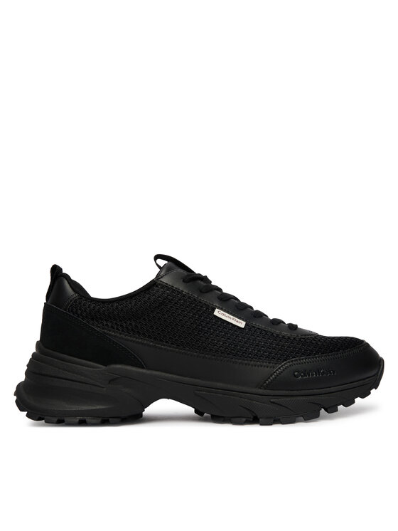 Calvin Klein Sneakersy Hike Runner Laceup Mesh HM0HM02240 Czarny