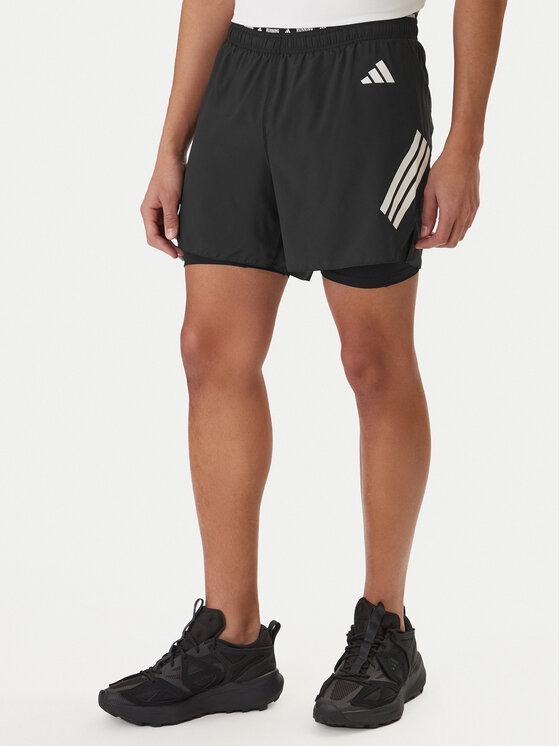 adidas Szorty sportowe adi365 Formotion 2in1 JZ7711 Czarny Regular Fit