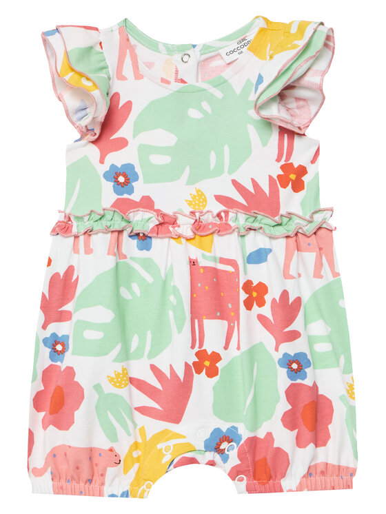 Coccodrillo Romper WC5104301TGN Kolorowy miniaturka