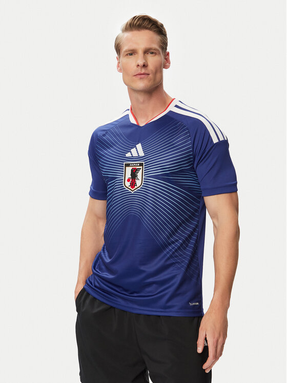 adidas Koszulka techniczna Japan 26/27 Home KD3345 Granatowy Slim Fit