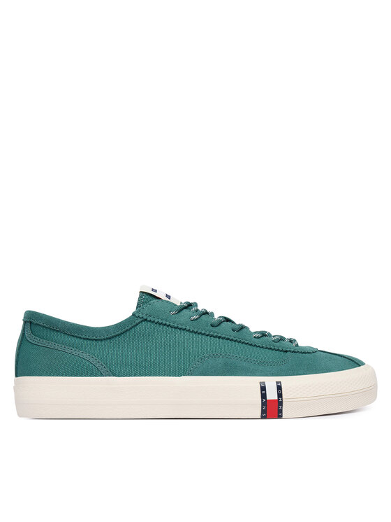 Tommy Jeans Tenisówki Archive Vulc EM0EM01760 Zielony