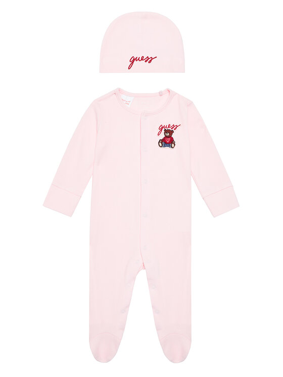 Guess Pajac H5YW18 KBZP4 Różowy