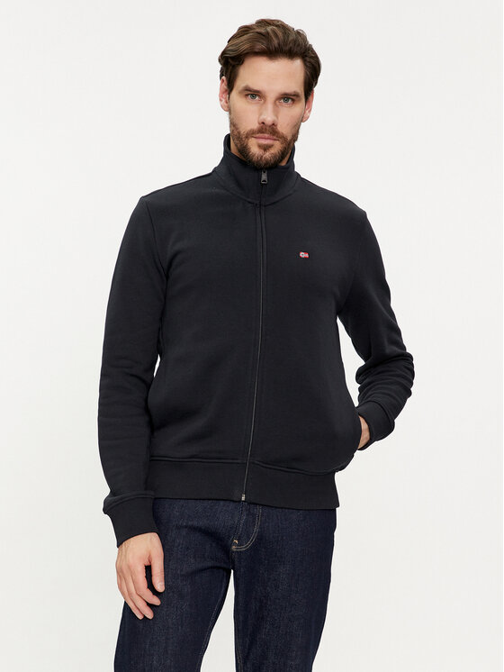 Napapijri Bluza Balis NP0A4HHW Czarny Regular Fit