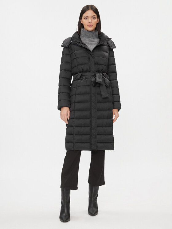 Trussardi Kurtka zimowa 56S00964 Czarny Regular Fit