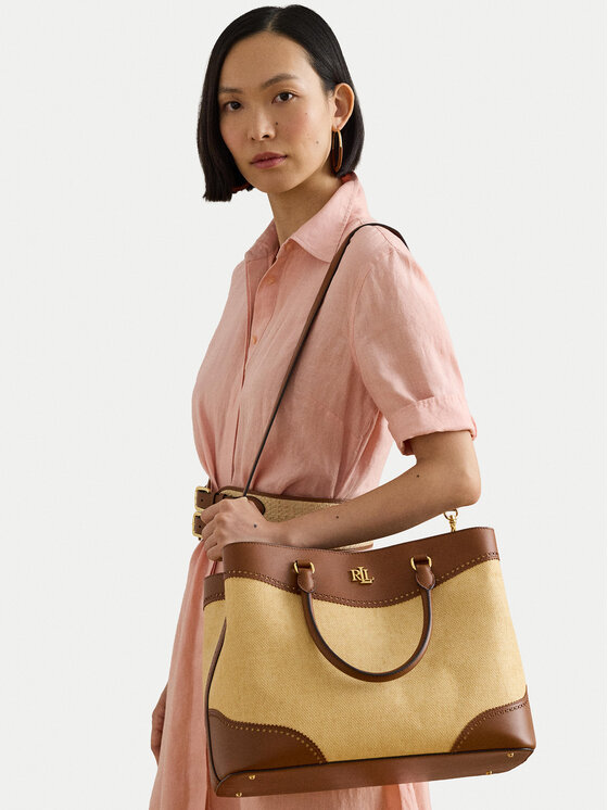 LAUREN RALPH LAUREN Torebka 431966776005 Beżowy