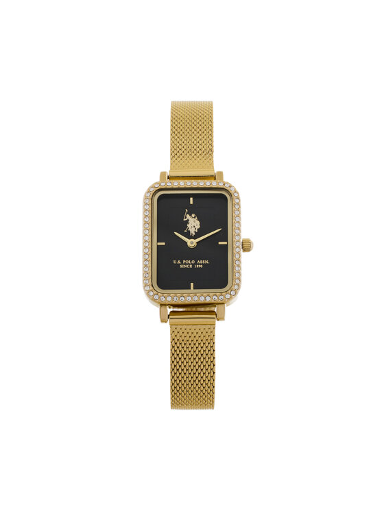U.S. Polo Assn. Zegarek Odette USP8390BK Złoty
