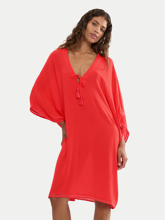Triumph Sukienka plażowa Beach MyWear 10226474 Pomarańczowy Relaxed Fit