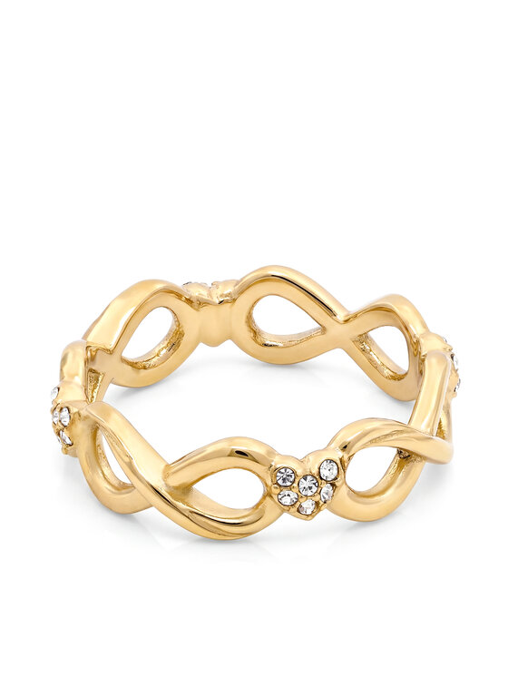 Guess Pierścionek JUBR06 050JWzlo Złoty miniaturka