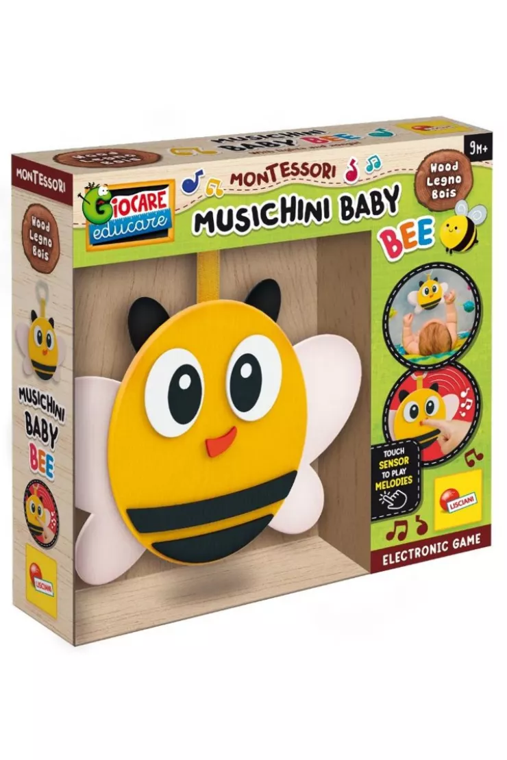 Montessori Baby Wood - Muzyczna pszczoła